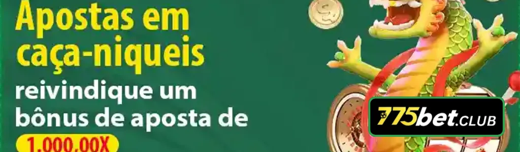 Banner de promoção 775BET